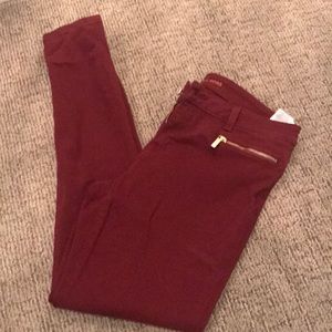 Michael Kors Skinny Jeans Red